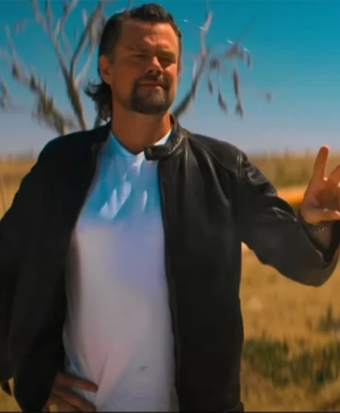 Josh Duhamel London Calling Distressed Leather Jacket Josh Duhamel London Calling Distressed Leather Jacket