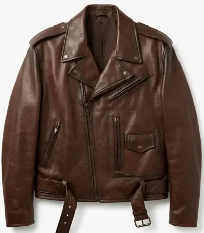 Challengers Josh O’Connor Brown Leather Jacket