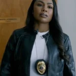 Joyce Glenn Checkmate Black Leather Jacket