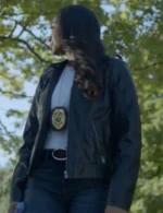 Joyce Glenn Checkmate Black Leather Jacket