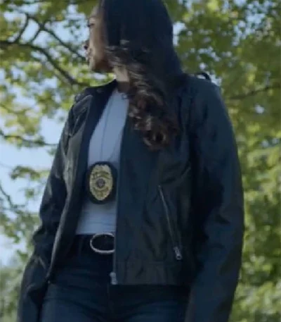 Joyce Glenn Checkmate Black Leather Jacket
