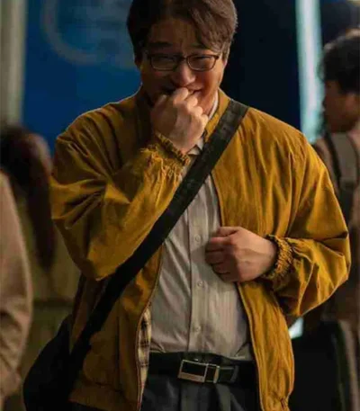 Ju Oh-nam Mask Girl S01 Bomber Jacket