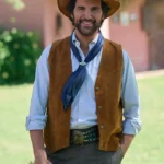 Juan Pablo Di Pace My Argentine Heart Suede Vest