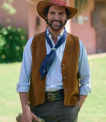 Juan Pablo Di Pace My Argentine Heart Suede Vest