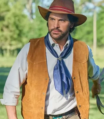 Juan Pablo Di Pace My Argentine Heart Suede Vest