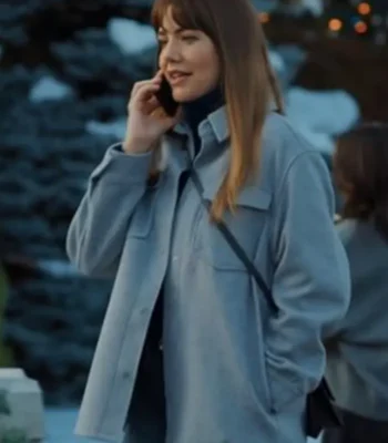 Julie Gonzalo A Novel Noel Grey Jacket