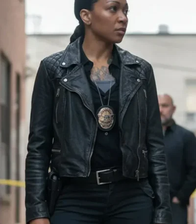 Kali Reis Mercy Black Leather Jacket