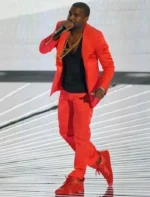 Kanye West MTV Award Show Red Suit