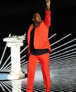 Kanye West MTV Award Show Red Suit