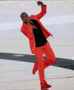 Kanye West MTV Award Show Red Suit