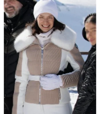 Karina Ramil Família, Pero No Mucho Fur Leather Jacket