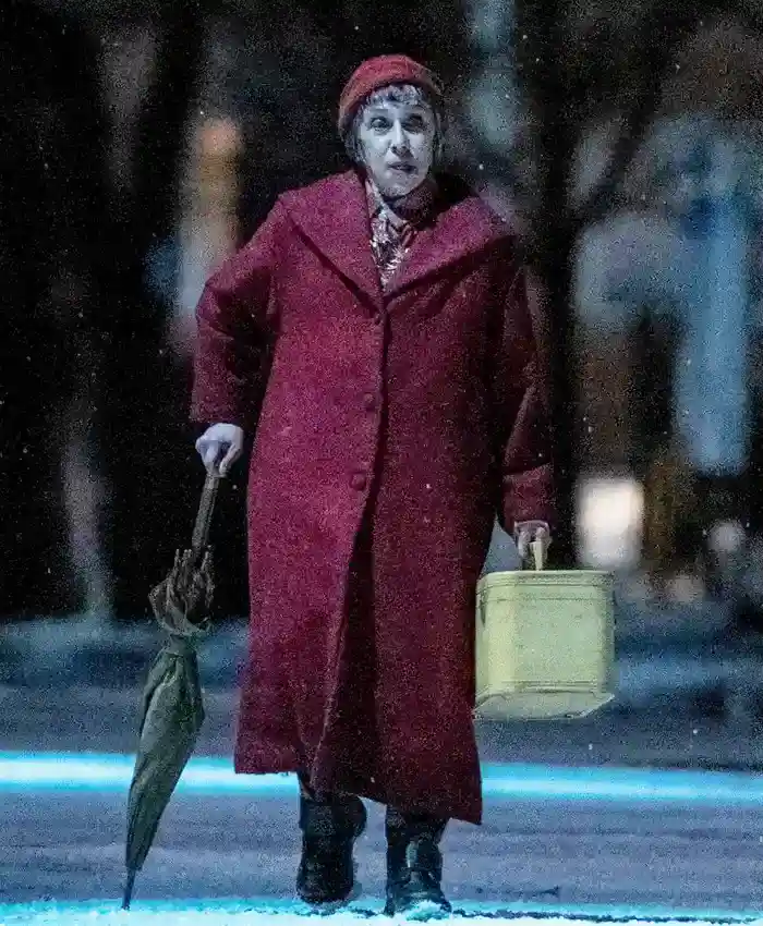 Kathryn Hunter Vicious Red Coat Kathryn Hunter Vicious Red Coat