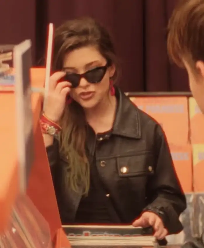 Katie Douglas This Too Shall Pass Black Leather Jacket Katie Douglas This Too Shall Pass Black Leather Jacket