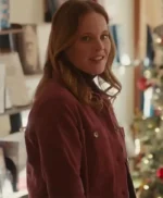 Katie Leclerc A Cherry Pie Christmas Corduroy Jacket