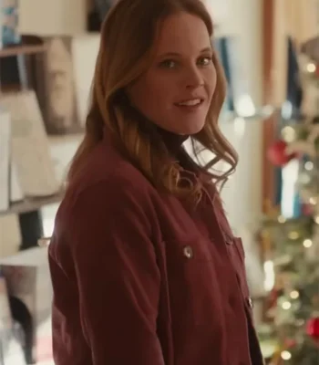 Katie Leclerc A Cherry Pie Christmas Corduroy Jacket