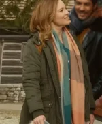 Katie Leclerc A Cherry Pie Christmas Green Jacket