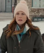 Katie Leclerc A Cherry Pie Christmas Green Jacket