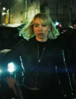 Katrina Durden Heads of State Leather Jacket
