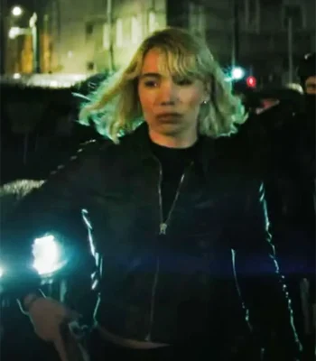 Katrina Durden Heads of State Leather Jacket