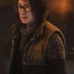 Ke Huy Quan The Electric State Brown Corduroy Vest