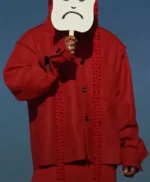 Kendrick Lamar Count Me Out Red Cotton Jacket