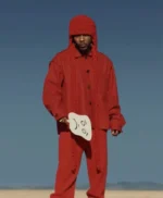 Kendrick Lamar Count Me Out Red Cotton Jacket