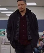 Kenny Rixton Chicago P.D Black Parachute Jacket