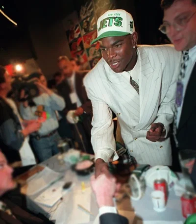 Keyshawn Johnson Draft Day Suit