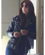 Killer Clown Girls Josephine Carstensen Black Leather Jacket