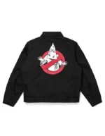 Klux Busters Logo Black Shirt Style Cotton Jacket