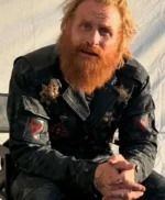 Kristofer Hivju Afterburn Camouflage Cotton Jacket