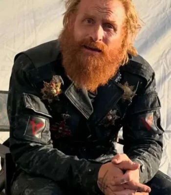 Kristofer Hivju Afterburn Camouflage Cotton Jacket