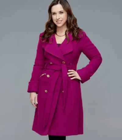Lacey Chabert Haul out the Holly Coat