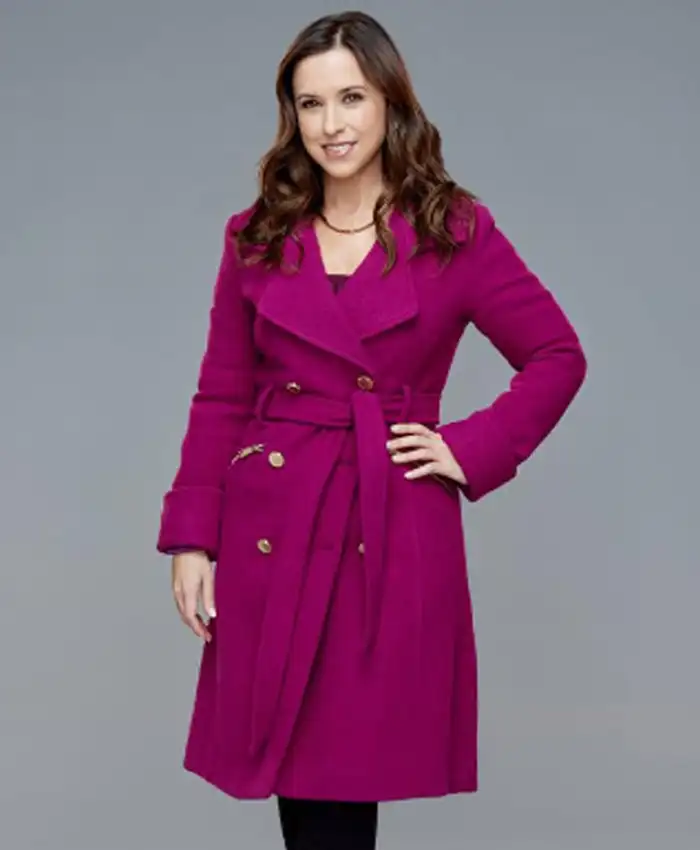 Lacey Chabert Haul out the Holly Coat Lacey Chabert Haul out the Holly Coat