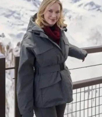 Laci J Mailey An Alpine Holiday Grey Jacket
