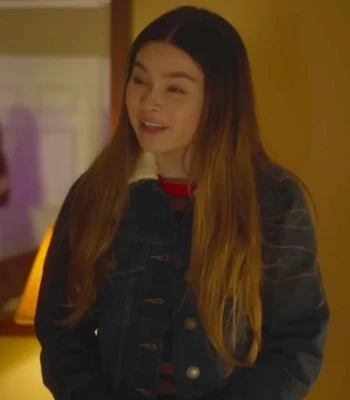 Landry Bender Self-Help Blue Denim Jacket