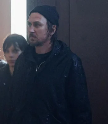 Lars Eidinger The Light Black Hooded Jacket