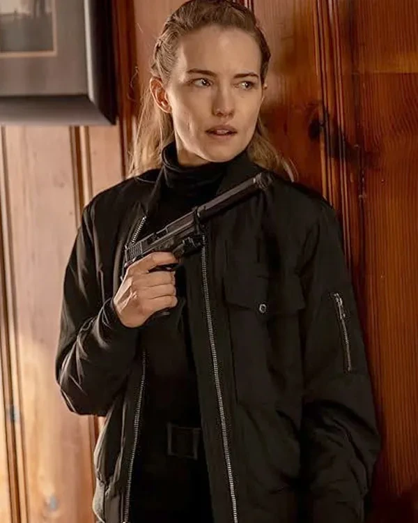 Laura Alarum Black Bomber Jacket Laura Alarum Black Bomber Jacket