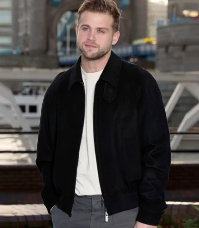 Leo Woodall Bridget Jones Mad About the Boy Black Jacket