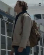 Levi Miller Kraven the Hunter Beige Cotton Jacket