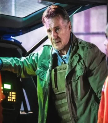 Liam Neeson Cold Storage Green Jacket