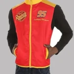 Lighting Mcqueen Adults Red Vest Jacket