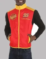 Lighting Mcqueen Adults Red Vest Jacket