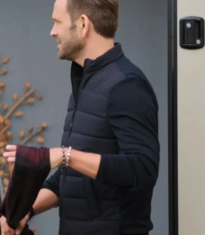Lights Camera Christmas Brad Black Jacket