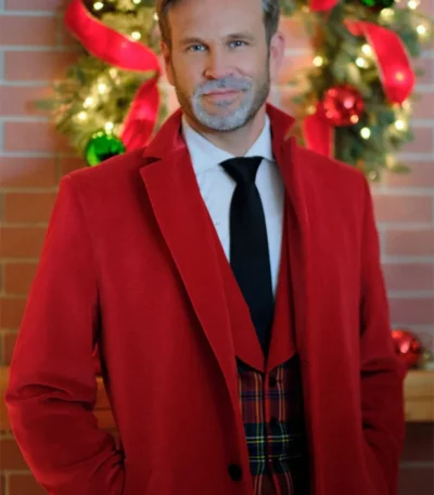 Lights Camera Christmas John Brotherton Red Coat
