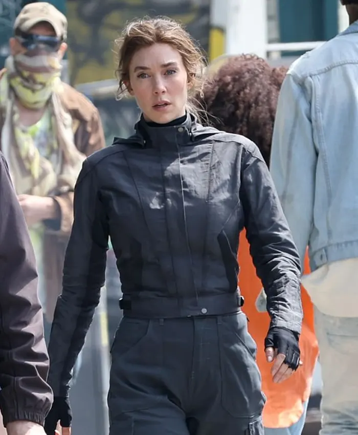 Liminal Vanessa Kirby Blue Jacket Liminal Vanessa Kirby Blue Jacket