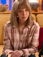 Lisa Kudrow The Parenting Plaid Shirt