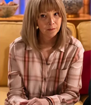 Lisa Kudrow The Parenting Plaid Shirt