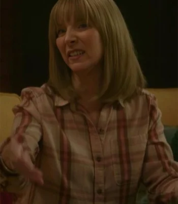 Lisa Kudrow The Parenting Plaid Shirt