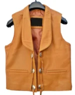 Lorne Greene Brown Vest